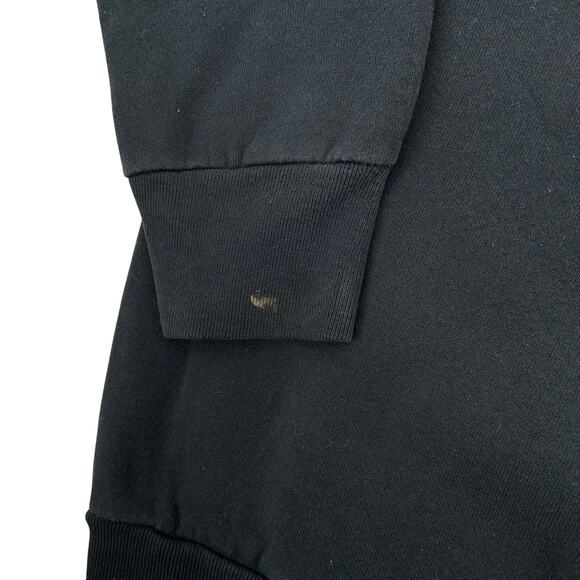 Vintage 80s mens black Fruit of the Loom Stanford University crewneck sweatshirt - Picture 4 of 6